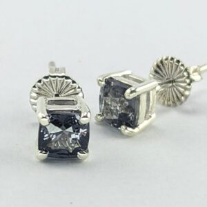Sterling Silver Ladies Earrings | Spinel | Sterling Silver