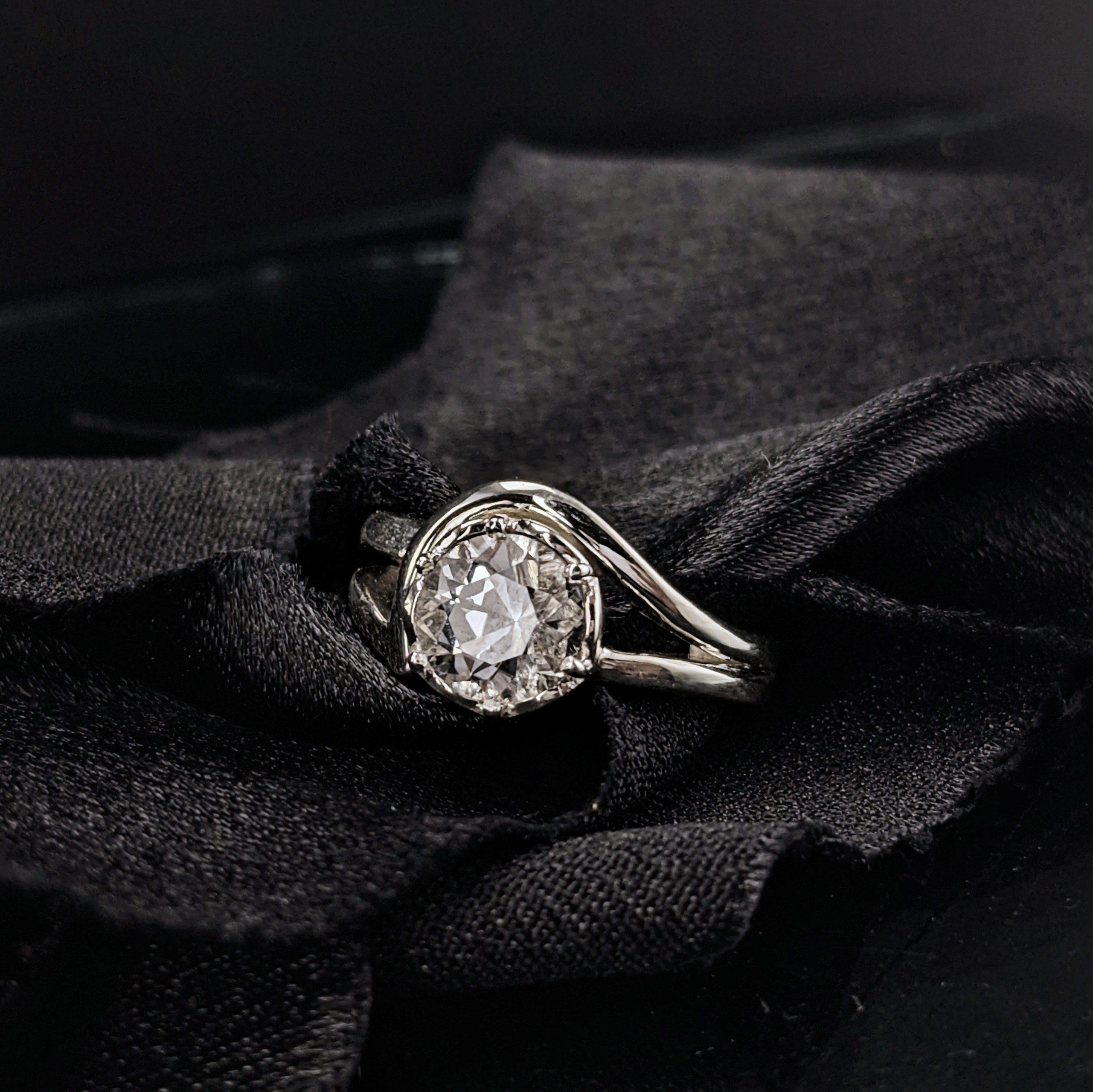 Sterling Silver Ladies Ring | Lake County Diamond | Handmade