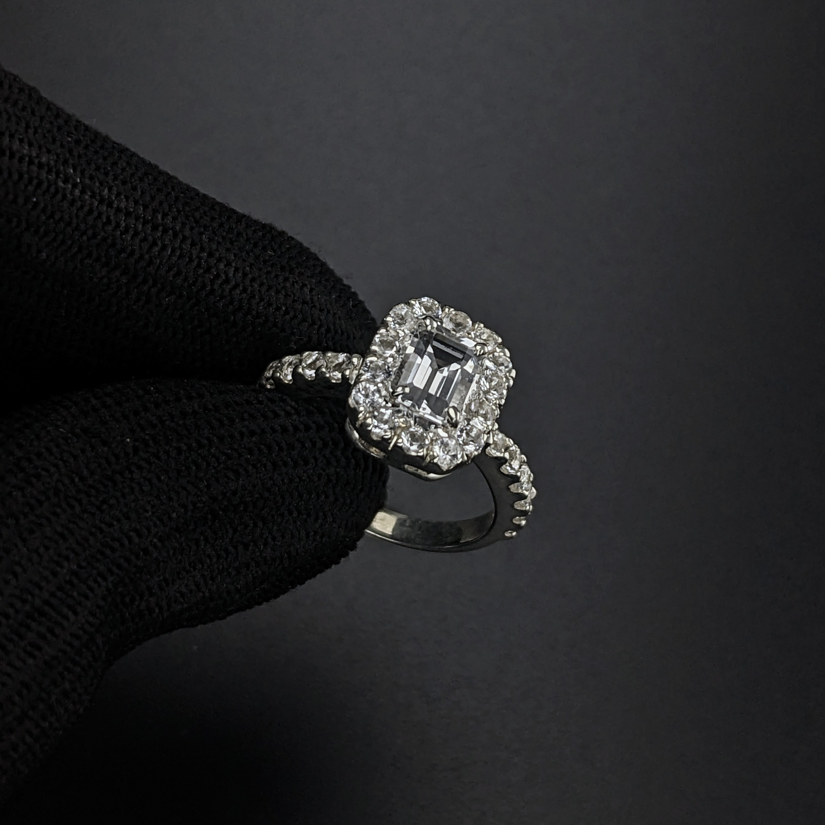 Sterling Silver Ladies Ring | Lake County Diamond | Handmade