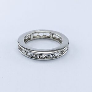 Sterling Silver Ladies Ring | Lake County Diamond | Handmade
