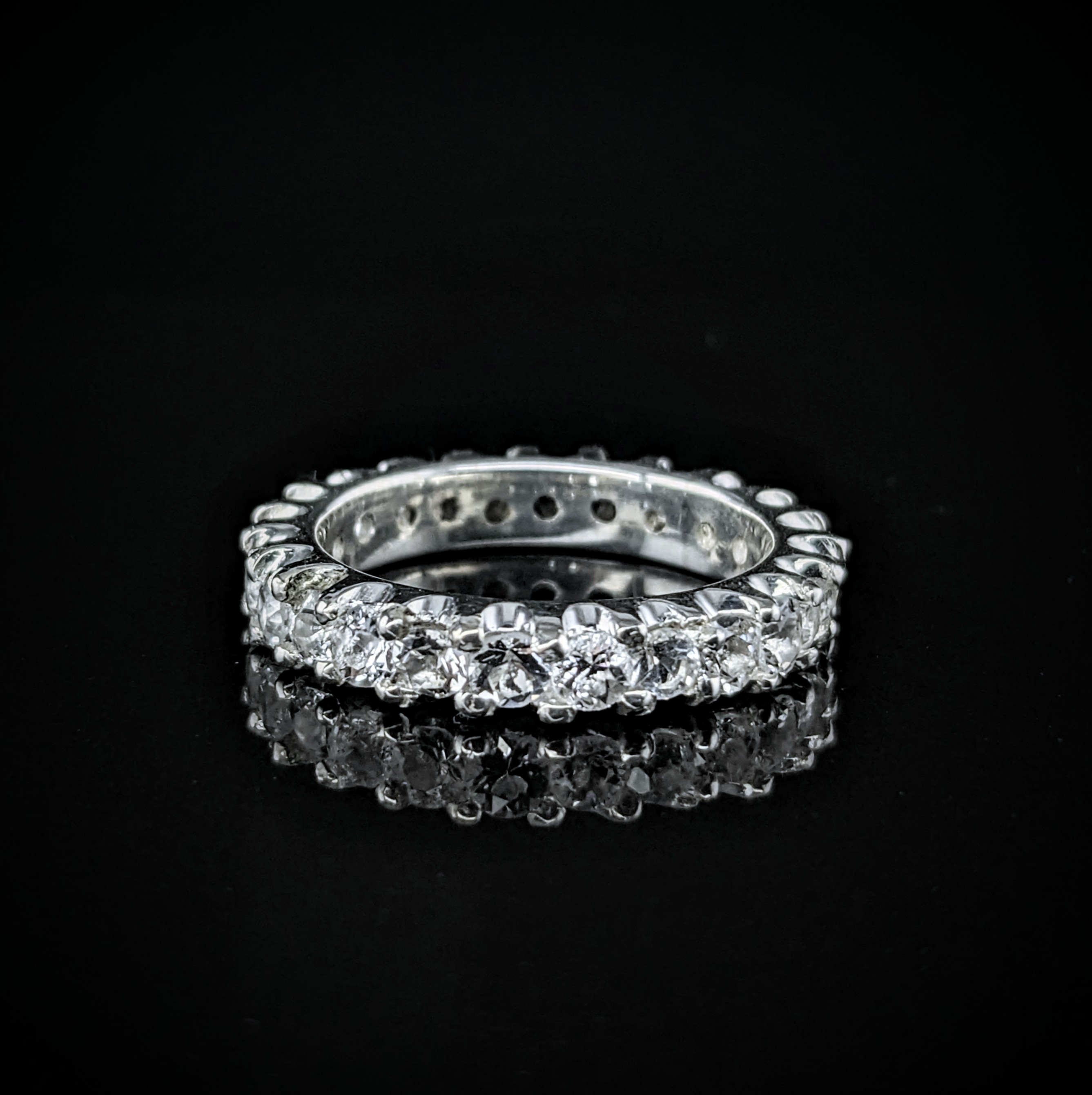 Sterling Silver Ladies Ring | Lake County Diamond | Handmade