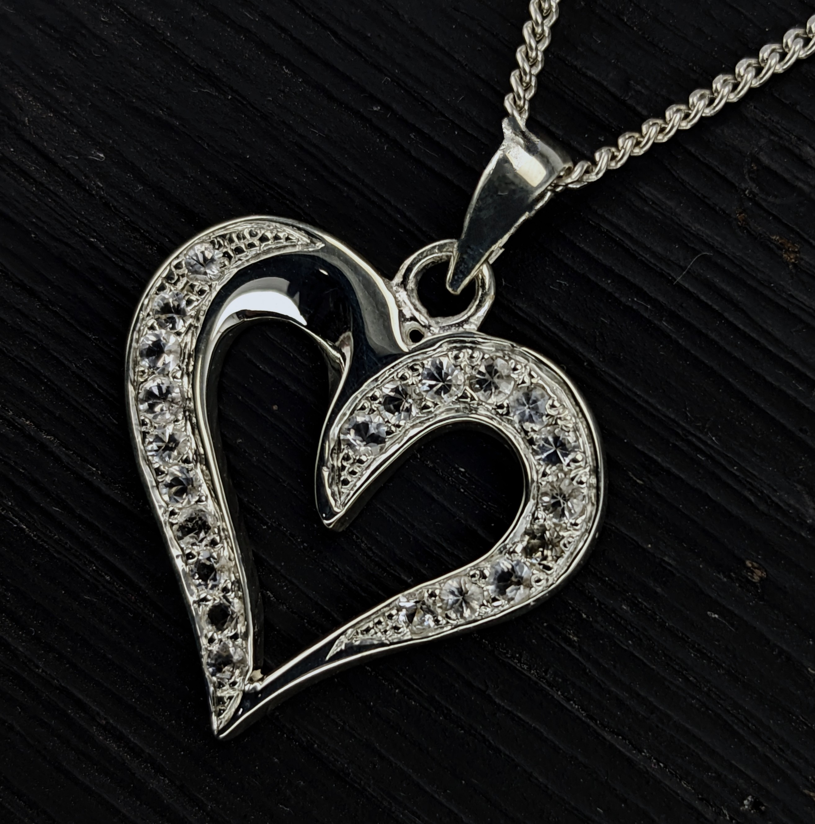 Sterling Silver Ladies Pendant | Lake County Diamond | Handmade