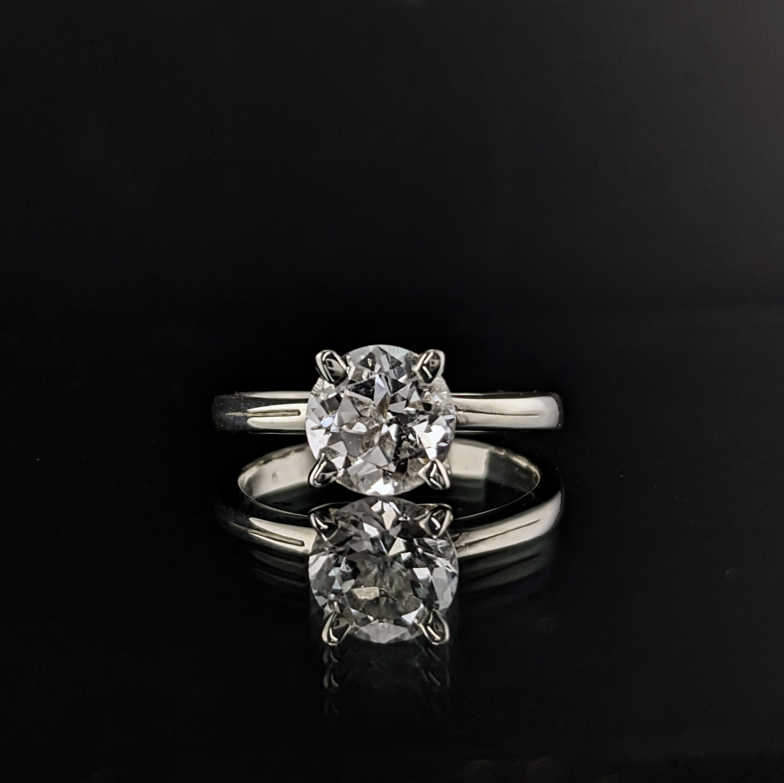 Sterling Silver Ladies Ring | Lake County Diamond | Handmade