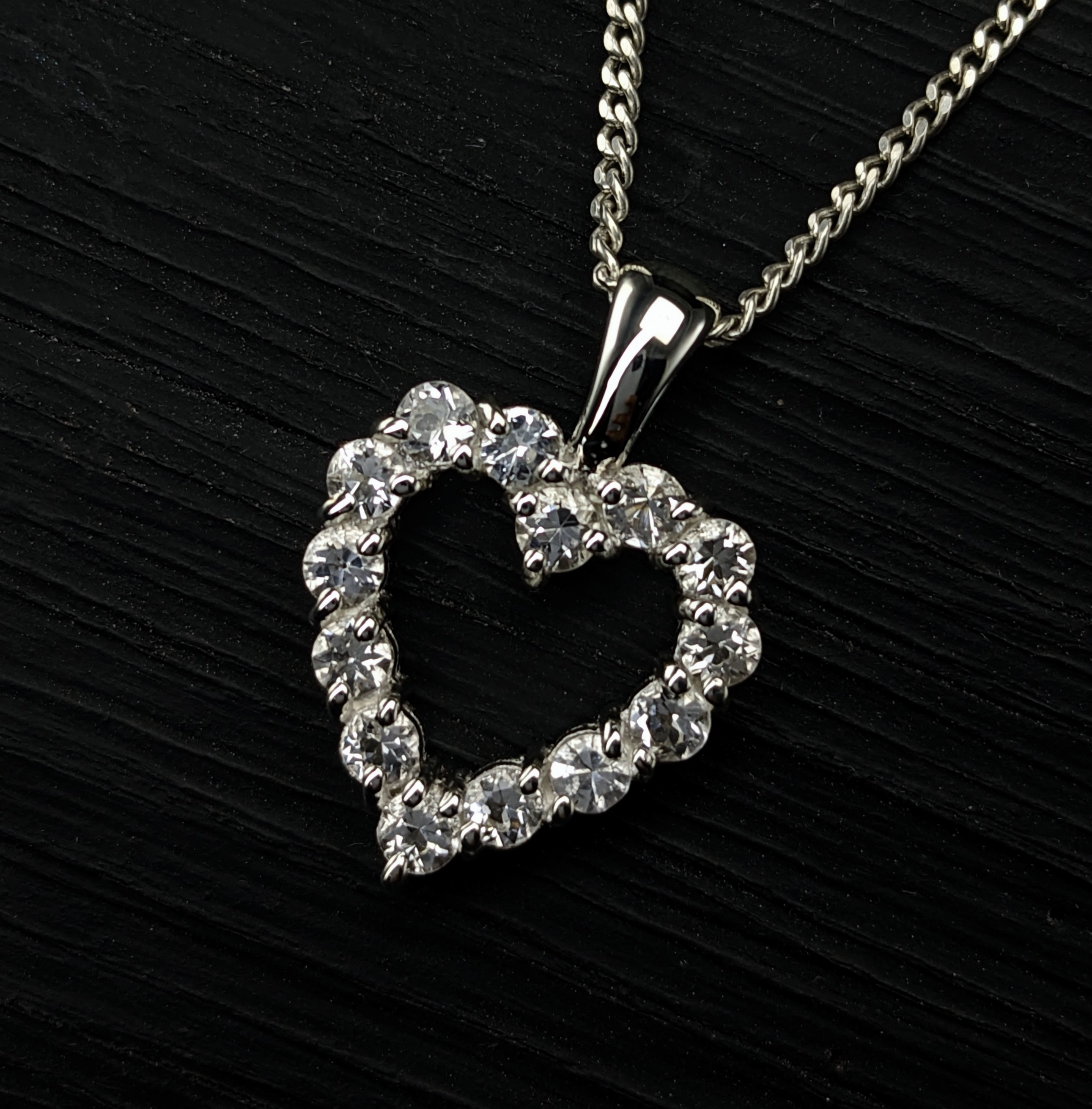 Sterling Silver Ladies Pendant | Lake County Diamond | Handmade