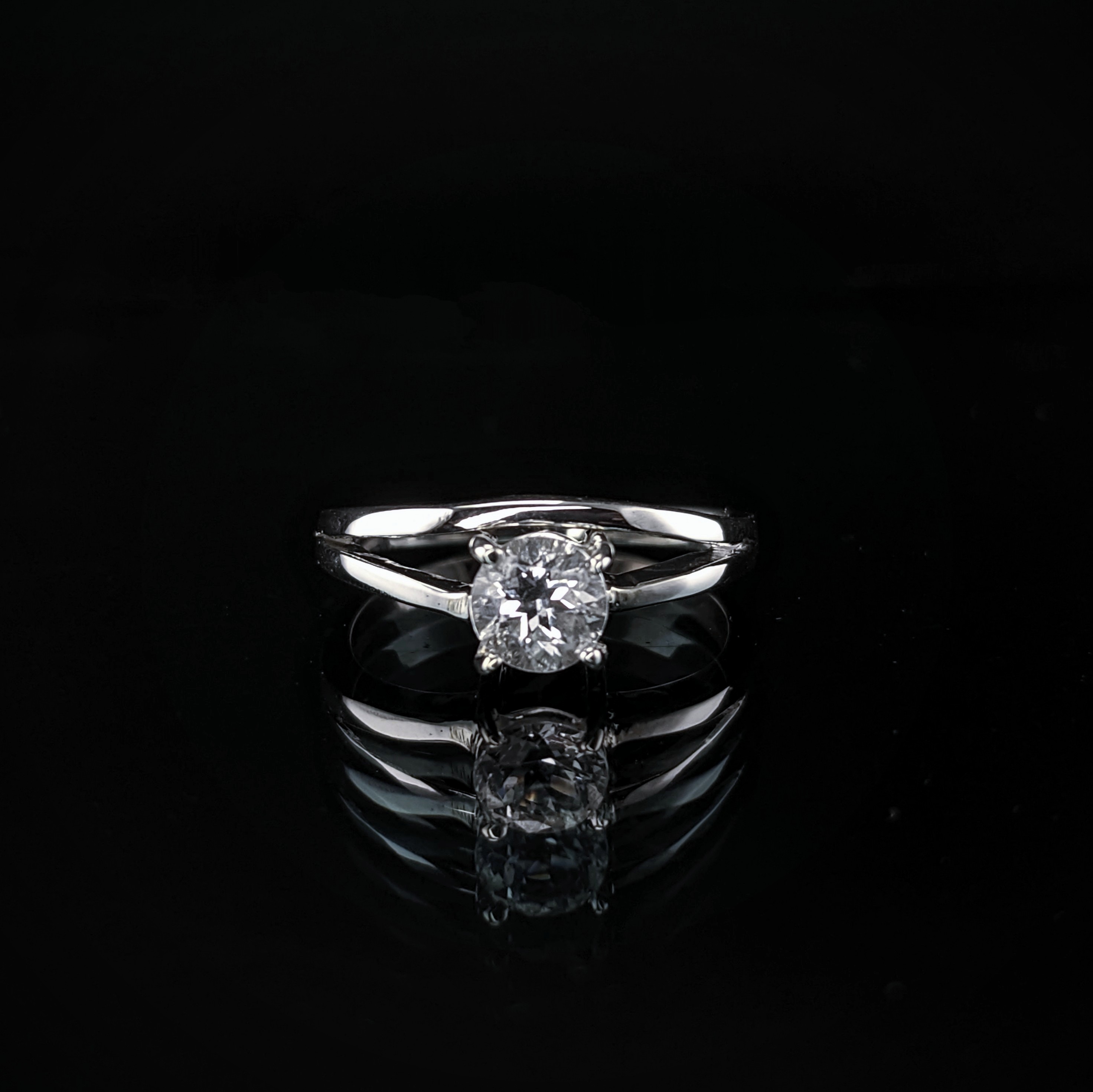 Sterling Silver Ladies Ring | Lake County Diamond | Handmade