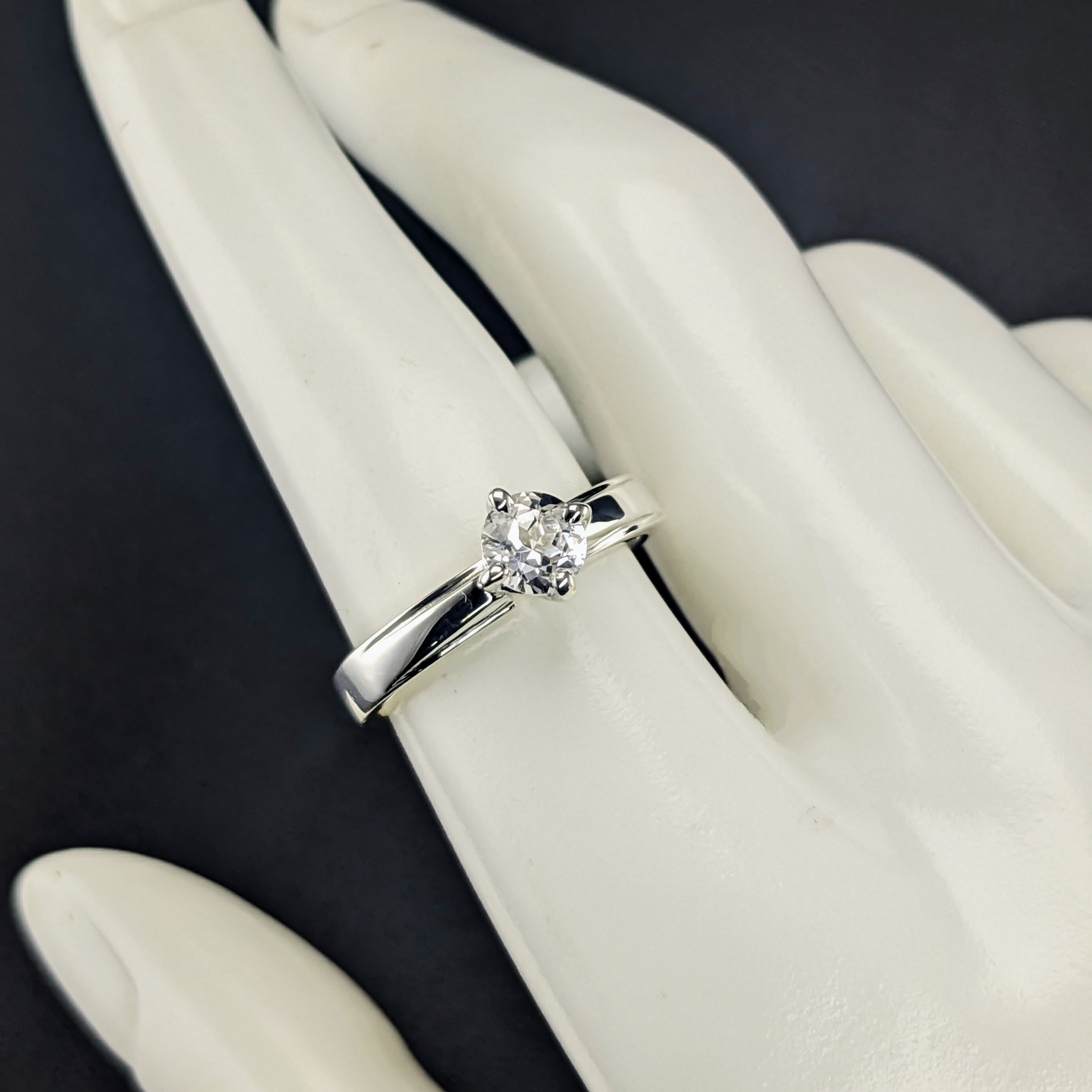 Sterling Silver Ladies Ring | Lake County Diamond | Handmade