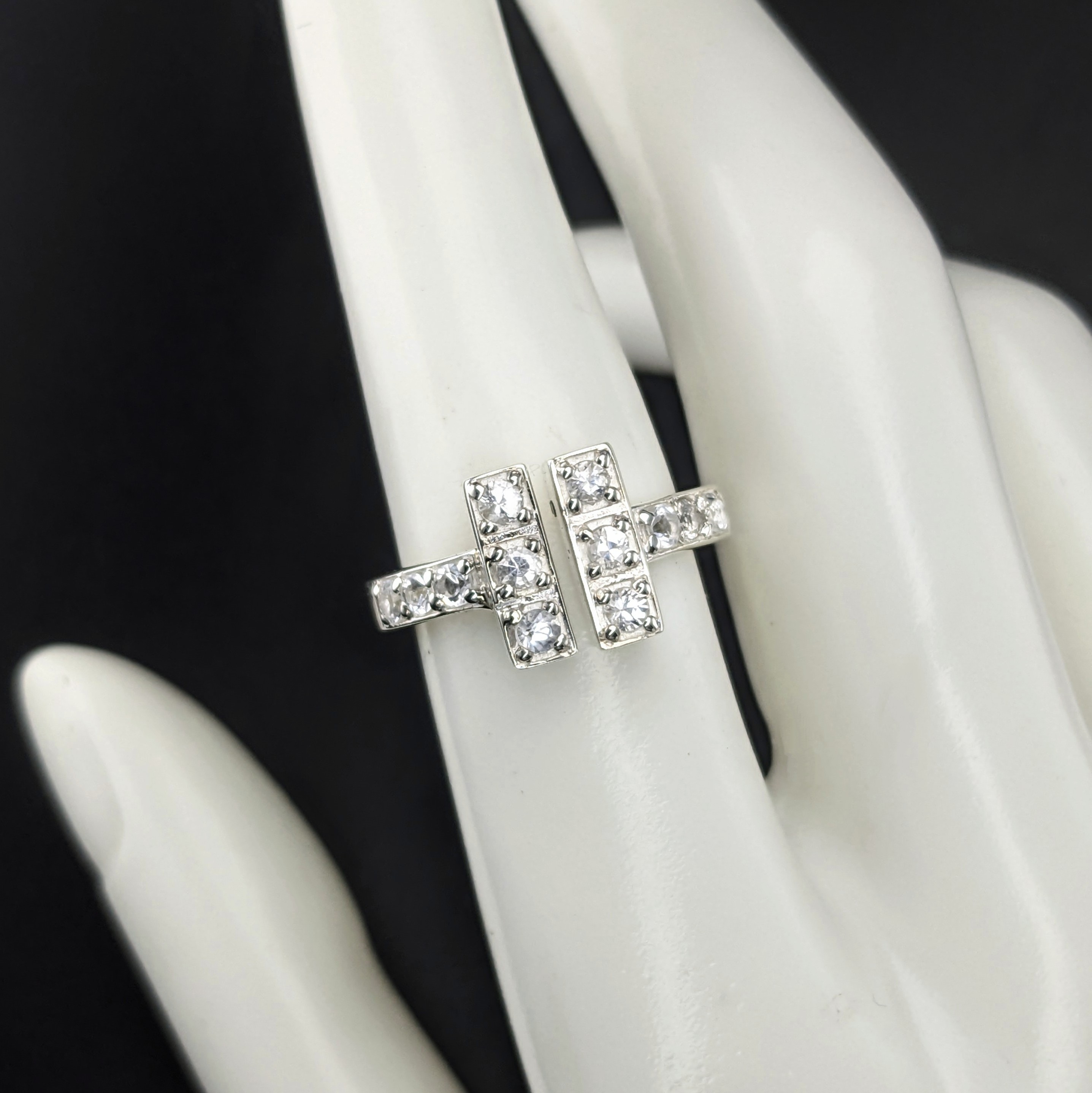 Sterling Silver Ladies Ring | Lake County Diamond | Handmade