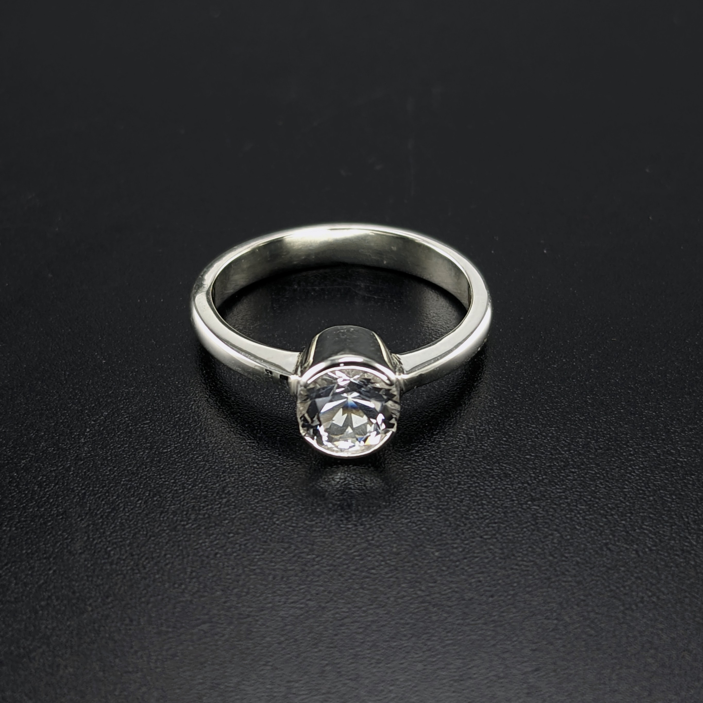 Sterling Silver Ladies Ring | Lake County Diamond | Handmade