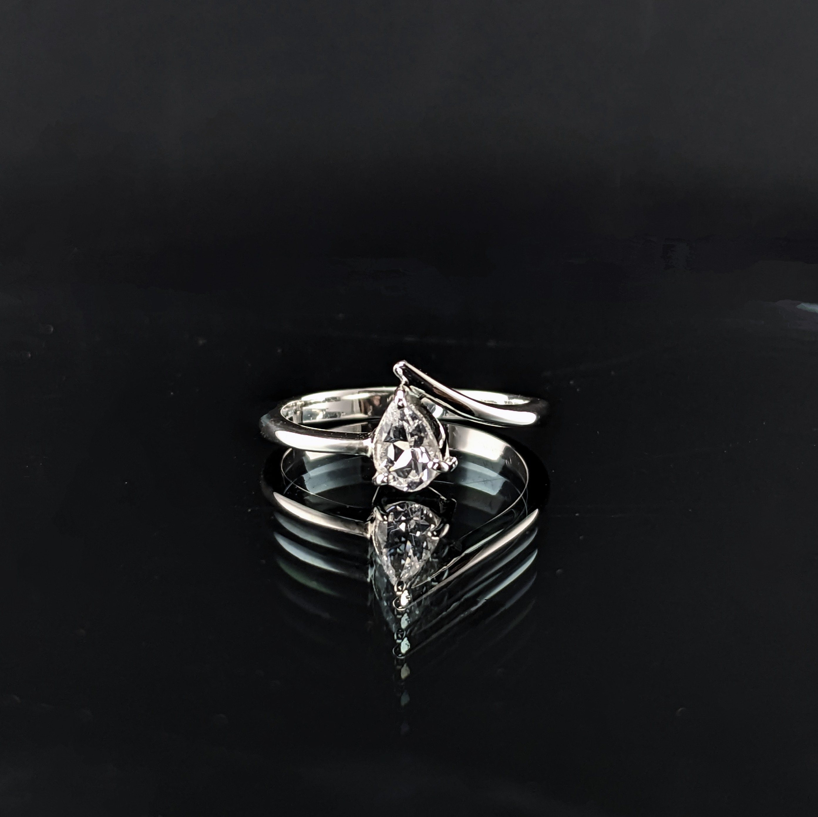 Sterling Silver Ladies Ring | Lake County Diamond | Handmade