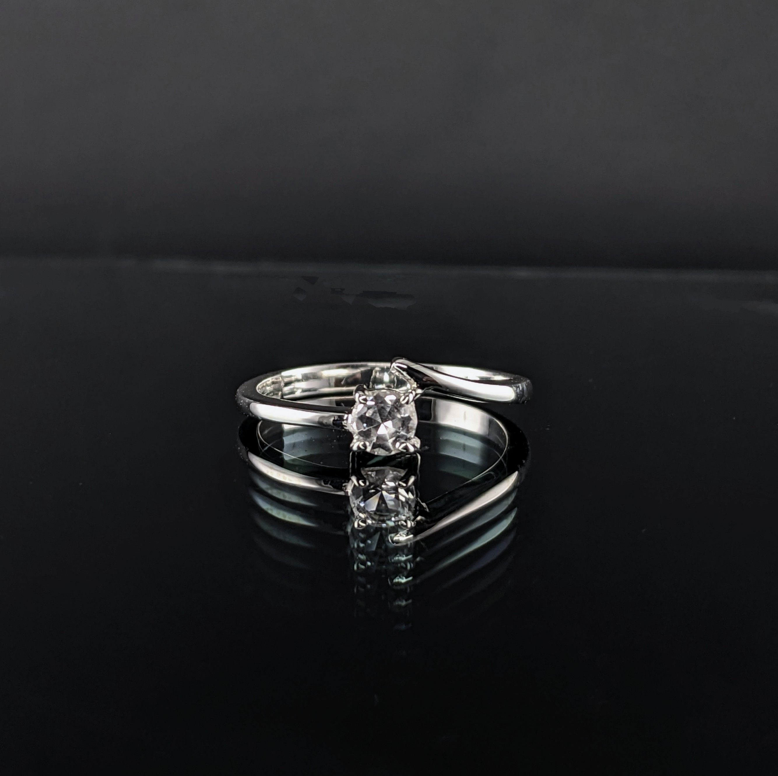 Sterling Silver Ladies Ring | Lake County Diamond | Handmade