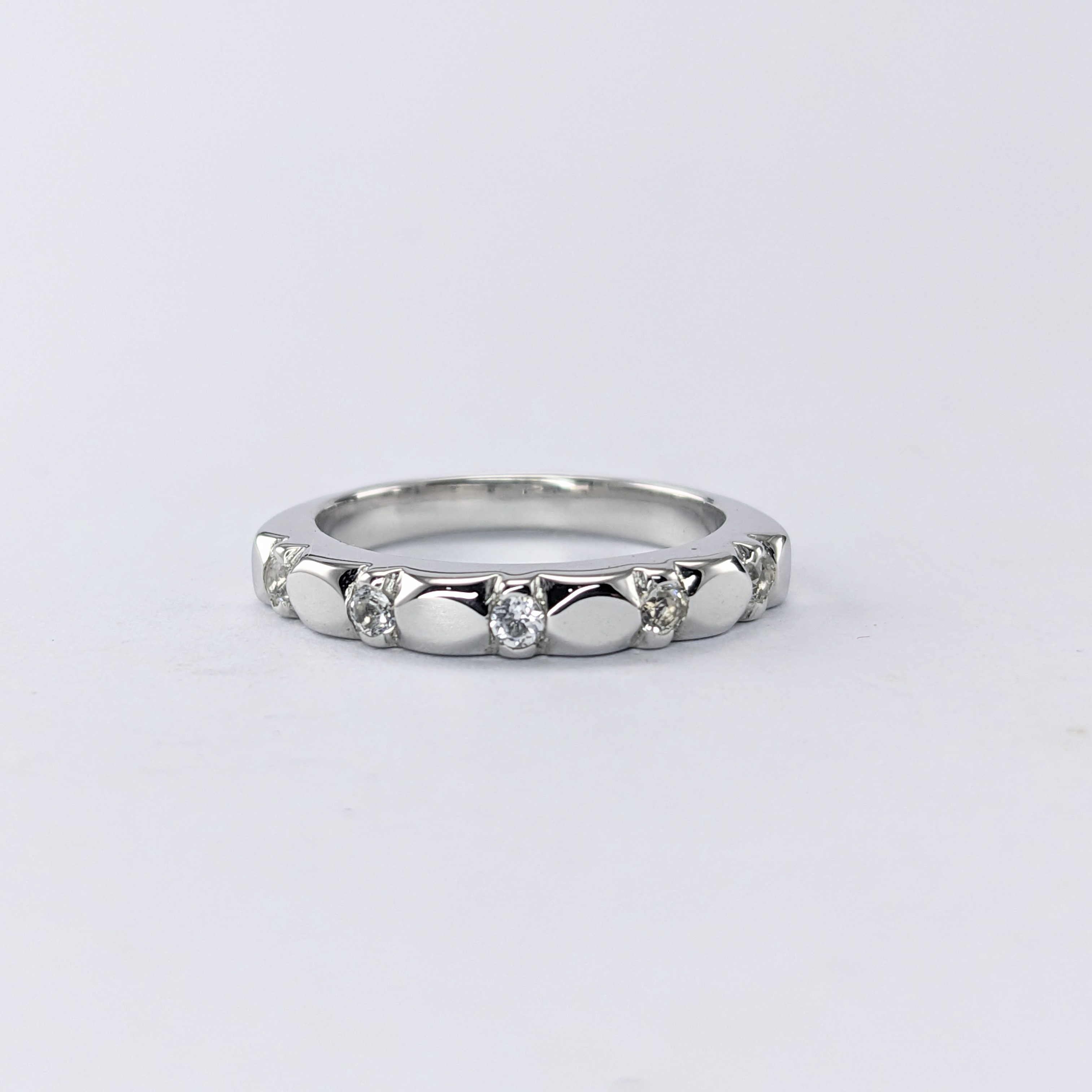 Sterling Silver Ladies Ring | Lake County Diamond | Handmade
