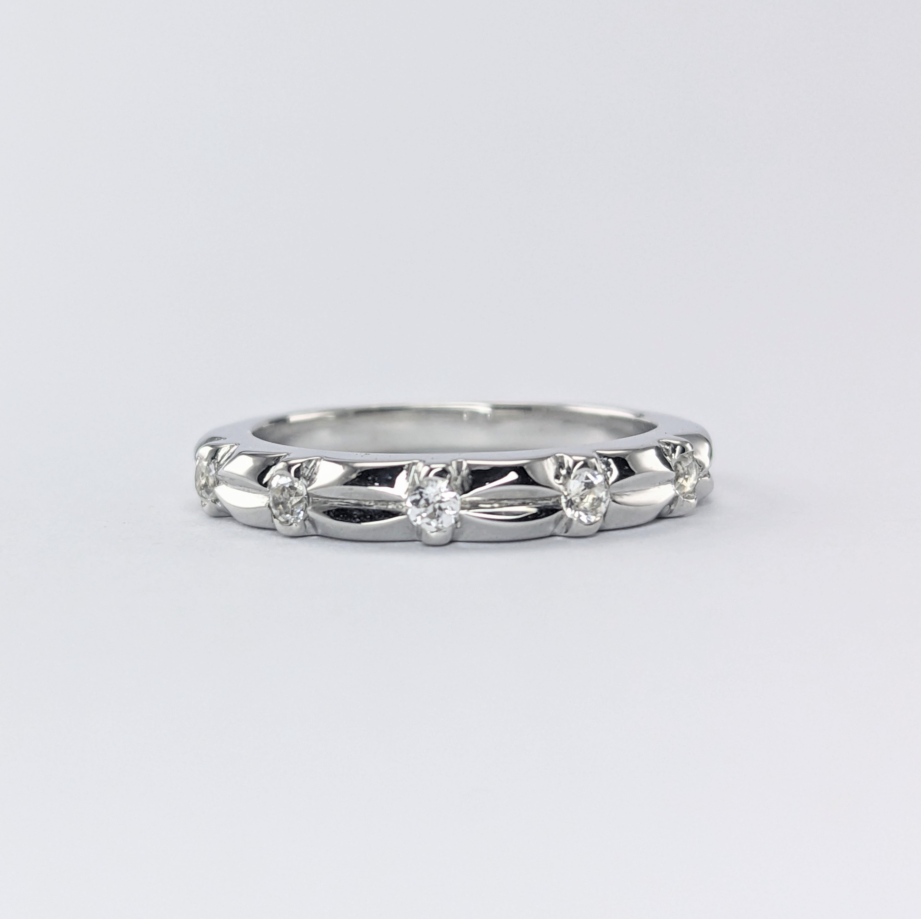 Sterling Silver Ladies Ring | Lake County Diamond | Handmade