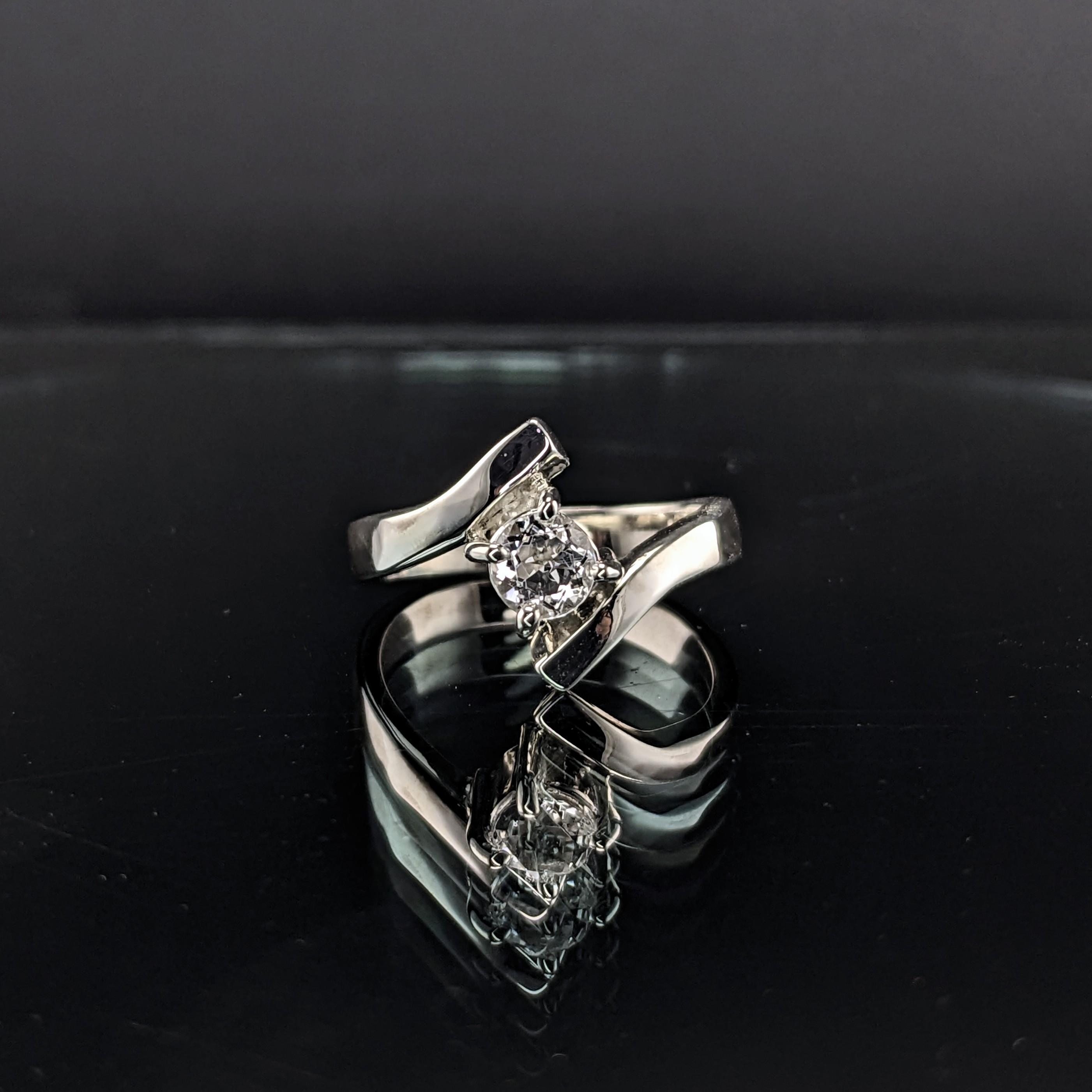 Sterling Silver Ladies Ring | Lake County Diamond | Handmade